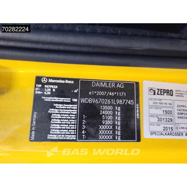 2015 مرسيدس بنز Atego 1324-43483485