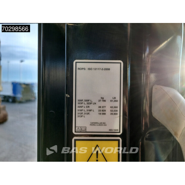 2017 كاتربيلر 323FL-43485444