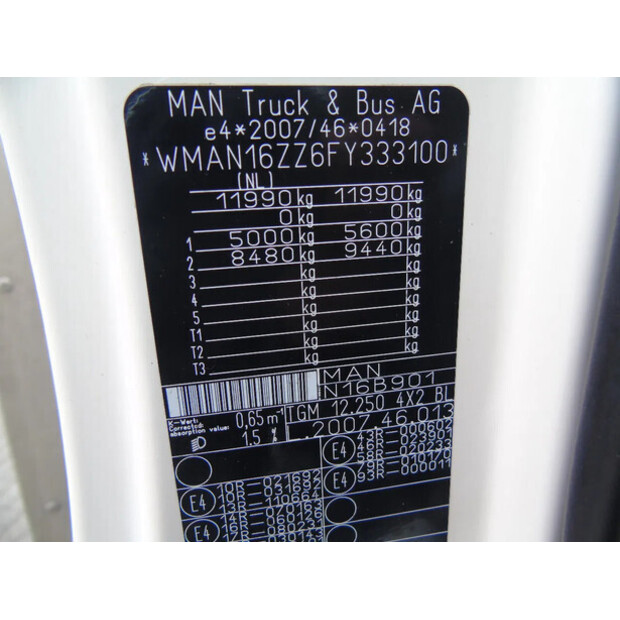 2015 MAN TGM 12.250-43486352