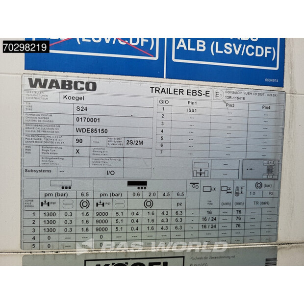 2014 Kögel SP24-43487171