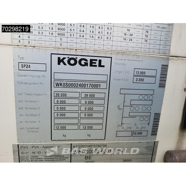 2014 Kögel SP24-43487173