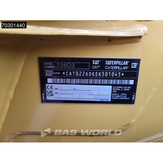 2022 Caterpillar 226D3-43487357