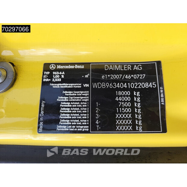 2017 مرسيدس بنز Actros 1833-43487498