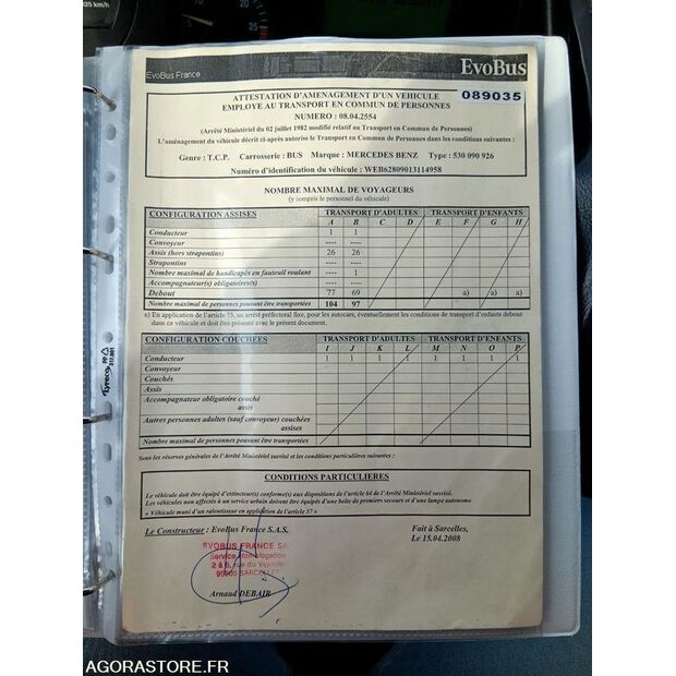 2008 مرسيدس بنز CITARO-43502356