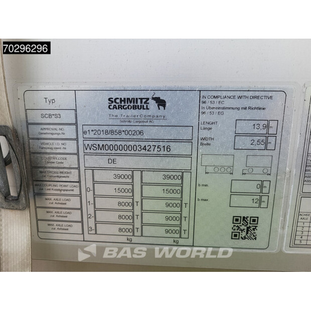 2024 Schmitz Cargobull SCB*S3-43509085