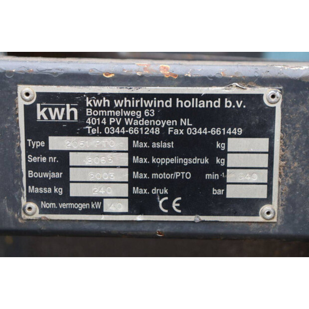 2003 KWH 2051 PTO-43510635