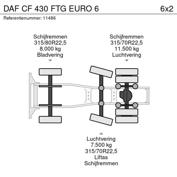 2018 DAF CF 430 FTG EURO 6-43511917