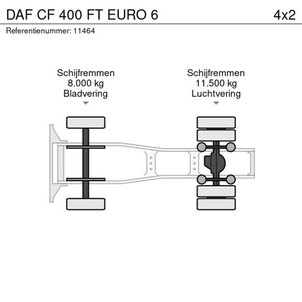 2016 DAF CF 400 FT EURO 6-43512193