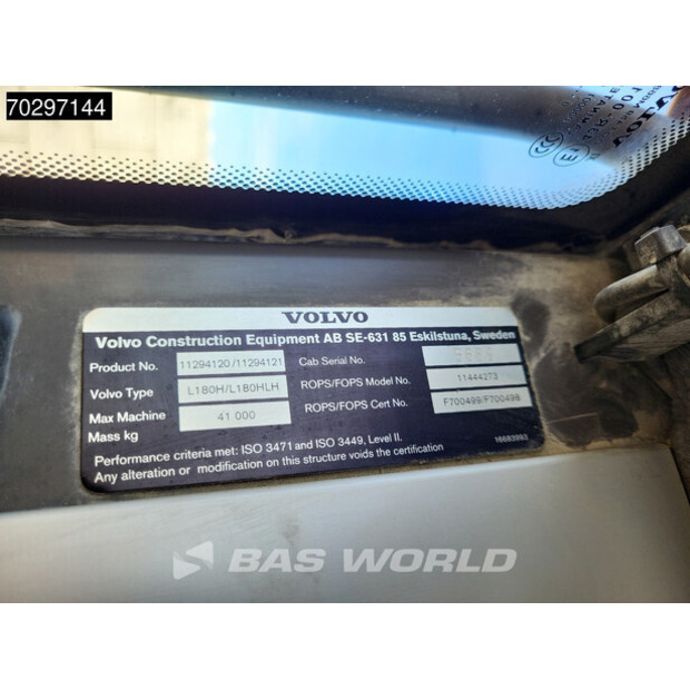 2014 Volvo L180H-43512824