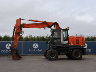 Image for WHEELED EXCAVATORS 2010 Hitachi ZX170W-3 for Sale in France