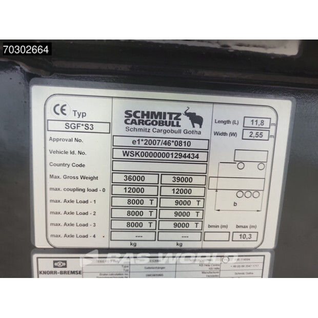2017 Schmitz Cargobull SGF*S3-43514464