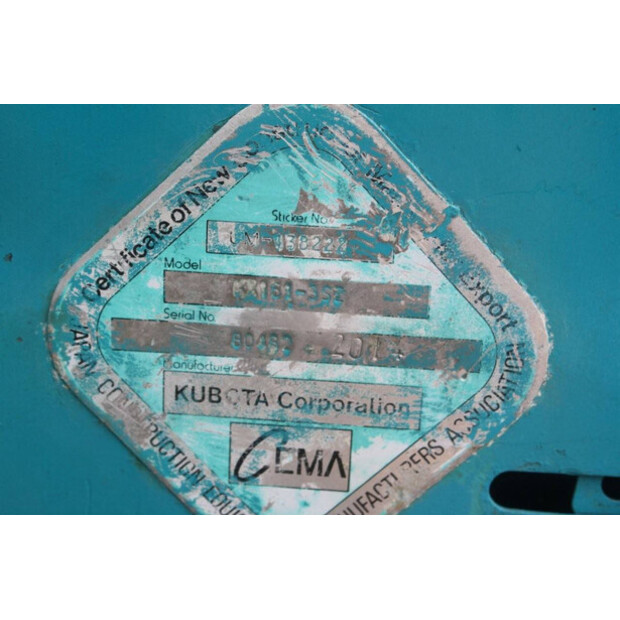 2014 KUBOTA KX161-3SZ-43516421