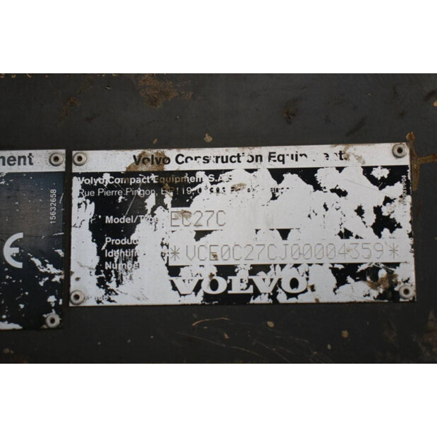 2013 فولفو EC27C-43518594