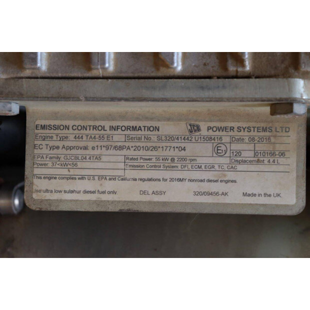 2016 JCB JS131LC-43519640