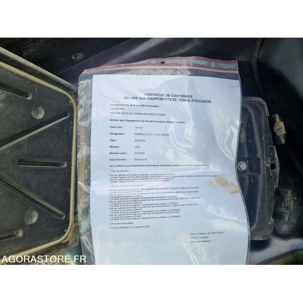 2014 جيه سي بي 8025ZTS-43533181