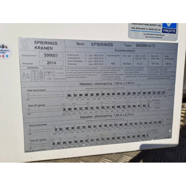 2014 Spierings SK599-AT5-43548299