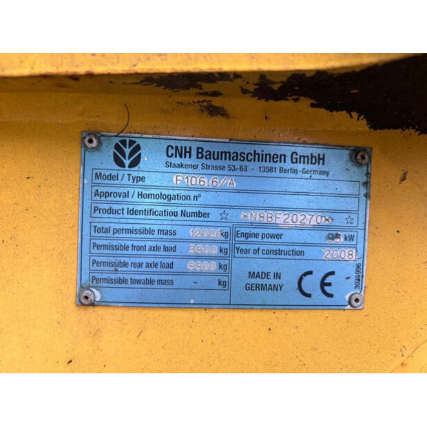 2008 New Holland F 106.6 A-43549408