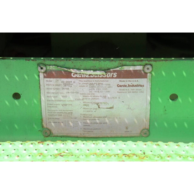 2000 Genie GS-2668 IC-43565299