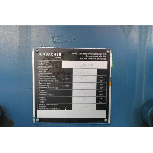 2020 Jenbacher J416 GS-43581580