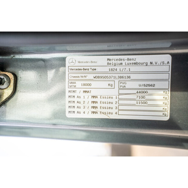 2008 Mercedes-Benz Axor 1824L-43603538