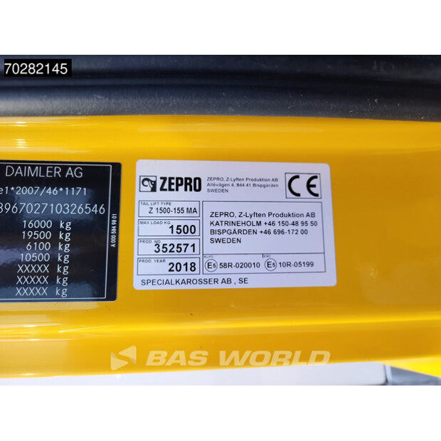 2018 مرسيدس بنز Atego 1524-43603997