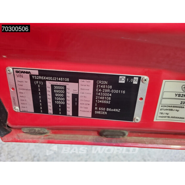 2018 Scania R650-43604256