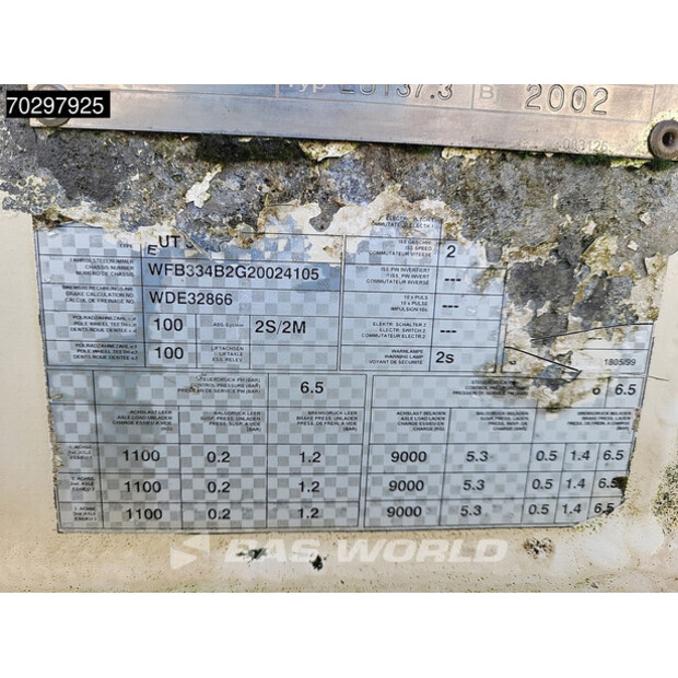 2002 Feldbinder EUT37.3-43604361