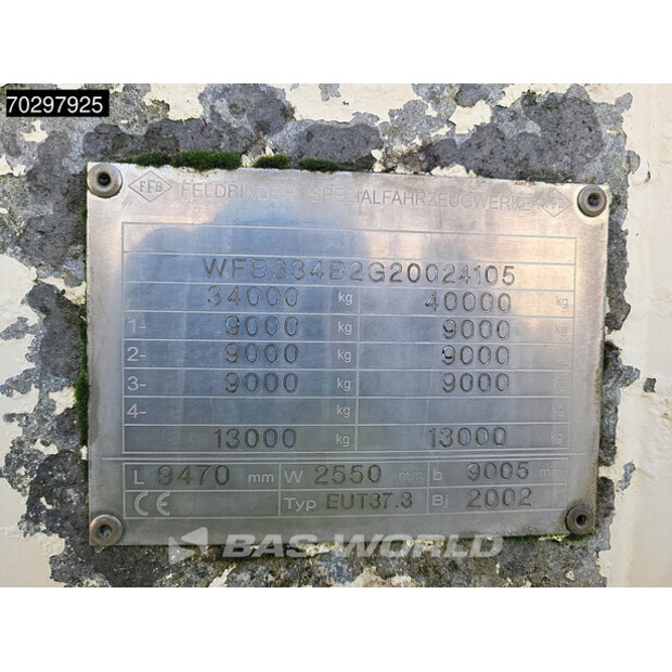 2002 Feldbinder EUT37.3-43604362