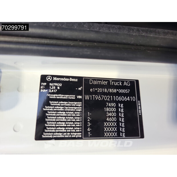 2022 مرسيدس بنز ATEGO 818-43604996