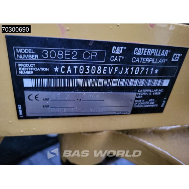 2018 كاتربيلر 308E2CR-43625454