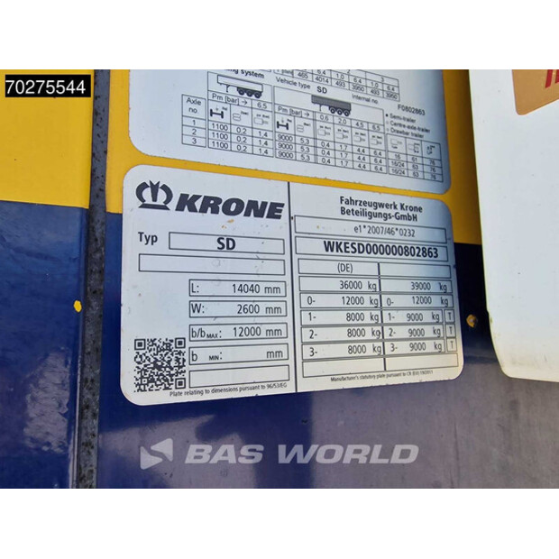2018 Krone ThermoKing SLXi 300-43625486