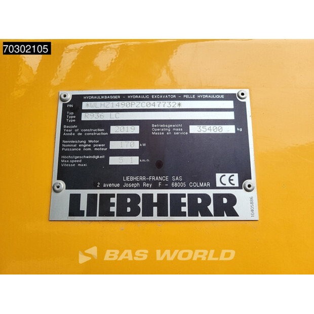2019 Liebherr R936 LC-43626412