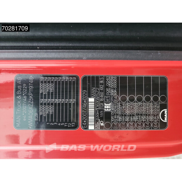 2018 MAN TGX 18.460-43627010