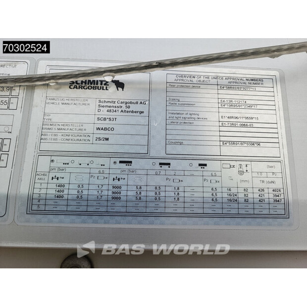 2021 Schmitz Cargobull SCB*S3T-43628848