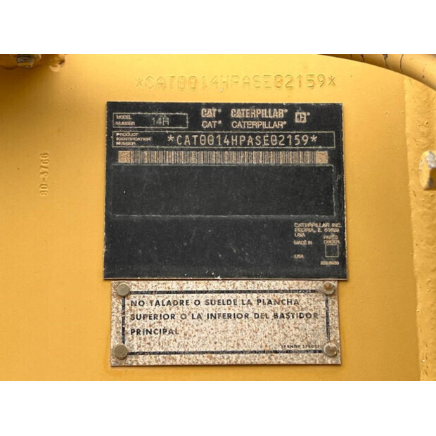 2007 Caterpillar 14H-43629459