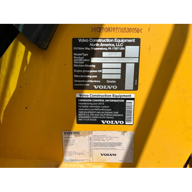 2014 Volvo G970-43629507