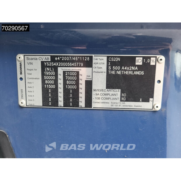 2021 Scania S500-43630858