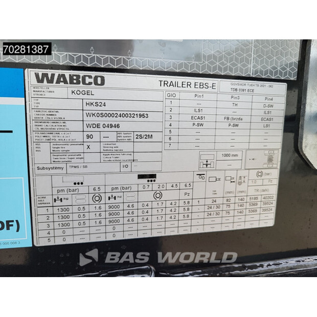 2025 Kögel SKM24-43631144