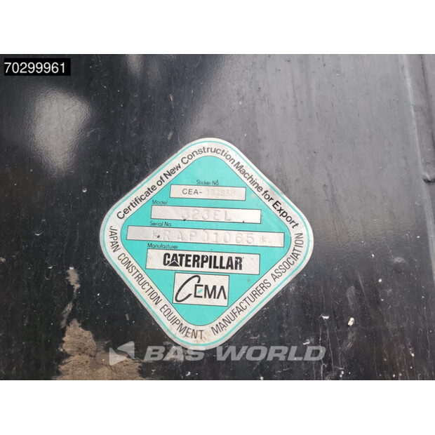 2016 Caterpillar 323EL-43631225