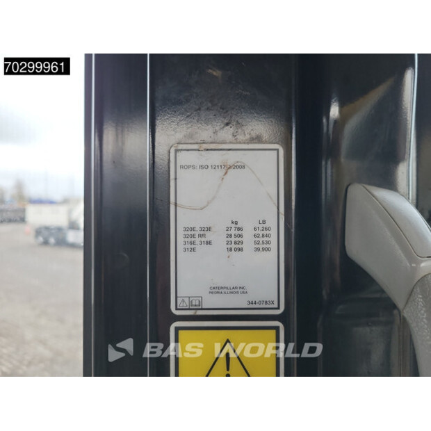 2016 Caterpillar 323EL-43631229