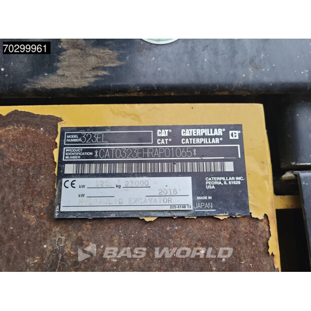 2016 Caterpillar 323EL-43631231