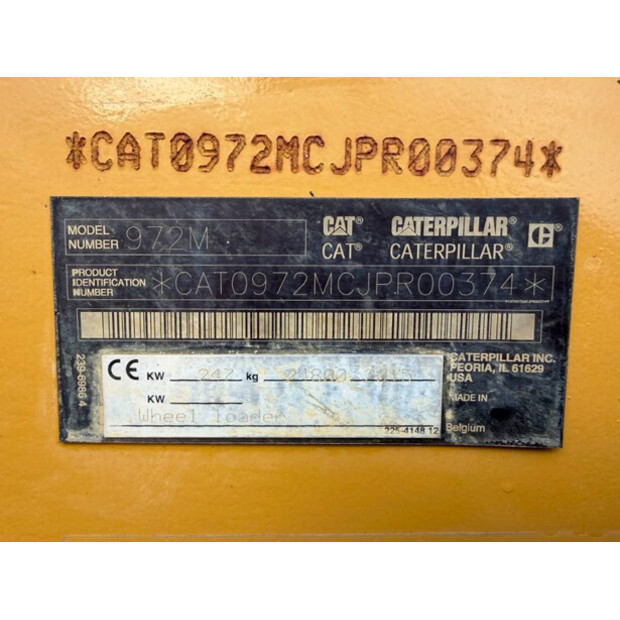 2015 كاتربيلر 972M-43632044