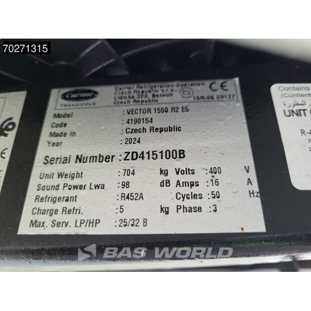 2025 كرون Carrier Vector 1550-43632443