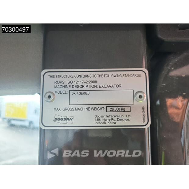 2021 دووسان DX225LC-7-43633781