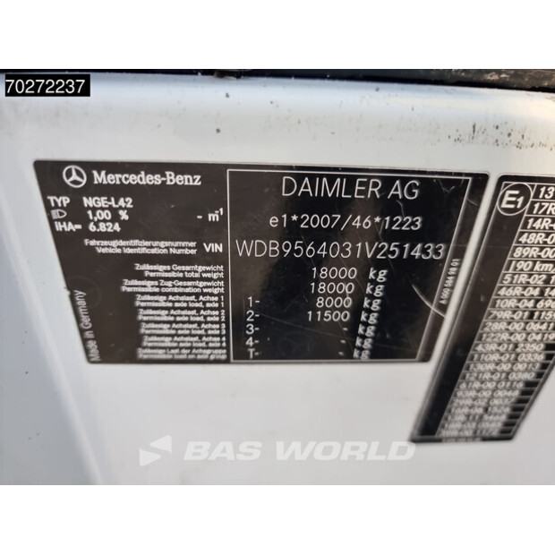 2017 مرسيدس بنز Econic 1830-43651430