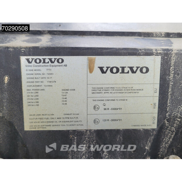 2017 Volvo L260H-43652548