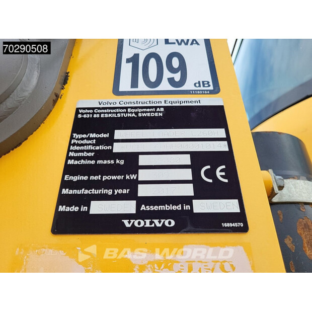 2017 Volvo L260H-43652595