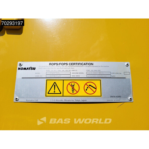 2019 Komatsu WA380-8E0-43654815
