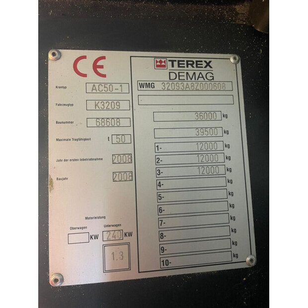 2008 Terex AC 50-1-43670551