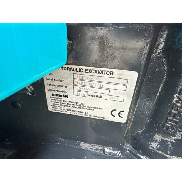 2023 AIRMAN AX33U-7-43670848